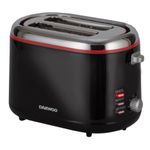 Electronice si Electrocasnice - Electrocasnice bucatarie - Preparare paine - Prajitoare de paine - Prajitor de paine Daewoo DBT70B, 900 W, 7 trepte, 280 mm, 180 mm, 190 mm, 1.4 kg, 2 felii, functie decongelare, Negru - Infinity.ro
