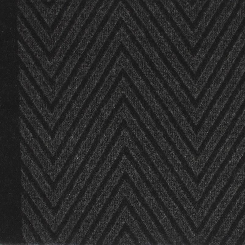 Fashion, accesorii si bijuterii - Barbati - Accesorii barbati - Esarfe si fulare barbati - Esarfa barbati, din casmir / pashmina, 30 x 188 cm, model cu liniar, Gri cu negru - ES2292 - Infinity.ro