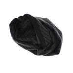 Fashion, accesorii si bijuterii - Barbati - Accesorii barbati - Esarfe si fulare barbati - Esarfa barbati, din casmir / pashmina, 30 x 188 cm, model cu liniar, Gri cu negru - ES2292 - Infinity.ro