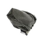 Fashion, accesorii si bijuterii - Barbati - Accesorii barbati - Esarfe si fulare barbati - Esarfa barbati, din casmir / pashmina, 30 x 188 cm, model stilizat, Negru cu bej - ES2302 - Infinity.ro