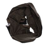 Fashion, accesorii si bijuterii - Barbati - Accesorii barbati - Esarfe si fulare barbati - Esarfa barbati, din casmir / pashmina, 30 x 188 cm, model stilizat, Maro cu negru - ES2299 - Infinity.ro