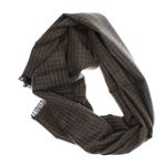 Fashion, accesorii si bijuterii - Barbati - Accesorii barbati - Esarfe si fulare barbati - Esarfa barbati, din casmir / pashmina, 30 x 188 cm, model liniar stilizat, Gri cu bej - ES2307 - Infinity.ro