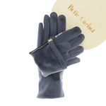 Fashion, accesorii si bijuterii - Femei - Accesorii femei - Manusi femei - Manusi dama, de iarna, din 70% viscoza 30% lana, ButicCochet, cu degete, imprimeu cu pisici, One size, Gri - MA185 - Infinity.ro