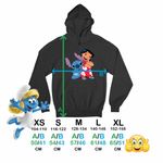 Fashion, accesorii si bijuterii - Copii - Imbracaminte copii - Pulovere si hanorace copii - Hanorac Copii Baieti Lilo and Stich Friends, negru, marime M Copii - Infinity.ro