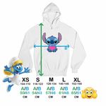 Fashion, accesorii si bijuterii - Copii - Imbracaminte copii - Pulovere si hanorace copii - Hanorac Copii Baieti Stich Heart Stitch, alb, marime M Copii - Infinity.ro