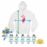 Fashion, accesorii si bijuterii - Copii - Imbracaminte copii - Pulovere si hanorace copii - Hanorac Copii Fete Purcelusul Piglet Ursuletul Winnie the Pooh Puh, alb, marime M Copii - Infinity.ro