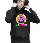 Fashion, accesorii si bijuterii - Copii - Imbracaminte copii - Pulovere si hanorace copii - Hanorac Copii Baieti Banban Chef Pigster Garten, negru, marime M Copii - Infinity.ro