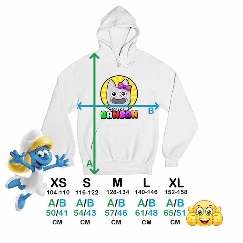 Fashion, accesorii si bijuterii - Copii - Imbracaminte copii - Pulovere si hanorace copii - Hanorac Copii Baieti Banban Banbaleena Gradina, alb, marime XL Copii - Infinity.ro