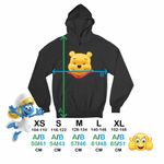 Fashion, accesorii si bijuterii - Copii - Imbracaminte copii - Pulovere si hanorace copii - Hanorac Copii Fete Winnie the Puh Pooh Cartoon, negru, marime XL Copii - Infinity.ro