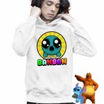 Fashion, accesorii si bijuterii - Copii - Imbracaminte copii - Pulovere si hanorace copii - Hanorac Copii Baieti Banban-Givanium Gradinita, alb, marime M Copii - Infinity.ro