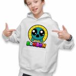 Fashion, accesorii si bijuterii - Copii - Imbracaminte copii - Pulovere si hanorace copii - Hanorac Copii Baieti Banban-Givanium Gradinita, alb, marime M Copii - Infinity.ro