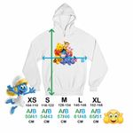 Fashion, accesorii si bijuterii - Copii - Imbracaminte copii - Pulovere si hanorace copii - Hanorac Copii Fete Ursuletul Winnie the Pooh Familie Puh, alb, marime S Copii - Infinity.ro