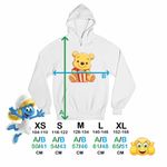 Fashion, accesorii si bijuterii - Copii - Imbracaminte copii - Pulovere si hanorace copii - Hanorac Copii Fete Winnie the Pooh Popcorn, alb, marime S Copii - Infinity.ro