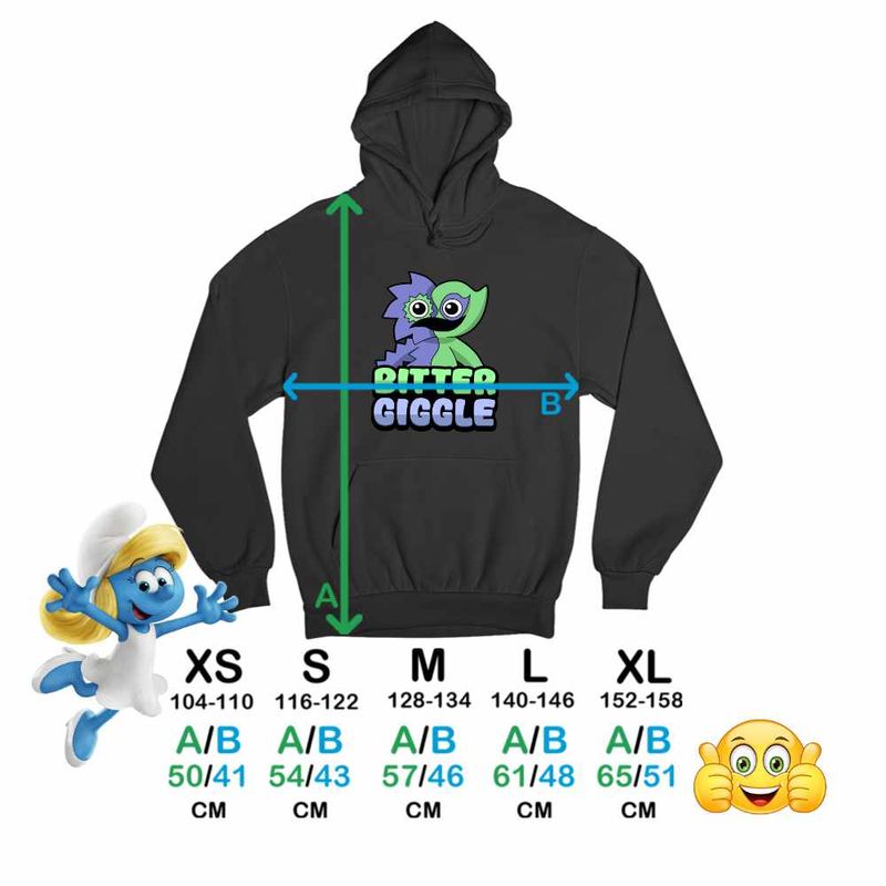 Fashion, accesorii si bijuterii - Copii - Imbracaminte copii - Pulovere si hanorace copii - Hanorac Copii Fete Banban Bittergiggle Gradina, negru, marime XS Copii - Infinity.ro