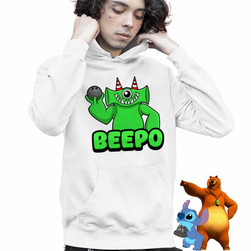 Fashion, accesorii si bijuterii - Copii - Imbracaminte copii - Pulovere si hanorace copii - Hanorac Copii Baieti Banban Beepo Jocuri Combo, alb, marime XS Copii - Infinity.ro