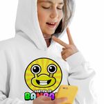 Fashion, accesorii si bijuterii - Copii - Imbracaminte copii - Pulovere si hanorace copii - Hanorac Copii Fete Banban Slow Seline Gradinita, alb, marime XS Copii - Infinity.ro