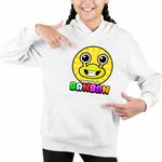 Fashion, accesorii si bijuterii - Copii - Imbracaminte copii - Pulovere si hanorace copii - Hanorac Copii Fete Banban Slow Seline Gradinita, alb, marime XS Copii - Infinity.ro