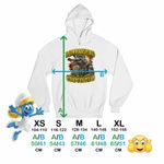 Fashion, accesorii si bijuterii - Copii - Imbracaminte copii - Pulovere si hanorace copii - Hanorac Copii Fete Crocodilo Bombardino Brainrot, alb, marime S Copii - Infinity.ro