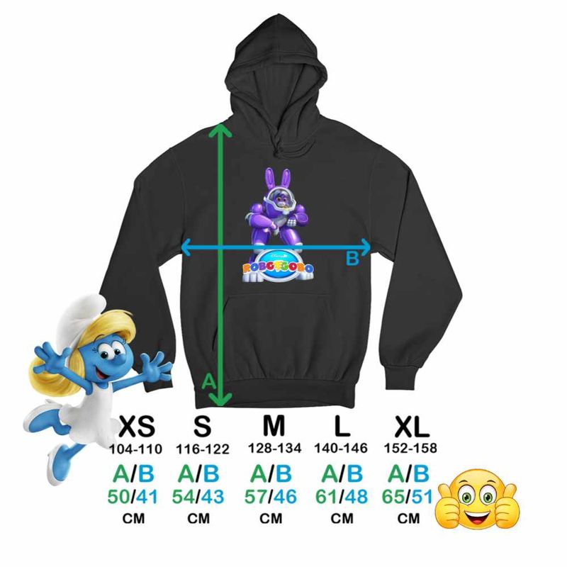 Fashion, accesorii si bijuterii - Copii - Imbracaminte copii - Pulovere si hanorace copii - Hanorac Copii Baieti Robogobo Hopper Robosuit, negru, marime XL Copii - Infinity.ro