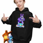 Fashion, accesorii si bijuterii - Copii - Imbracaminte copii - Pulovere si hanorace copii - Hanorac Copii Baieti Robogobo Hopper Robosuit, negru, marime XL Copii - Infinity.ro