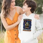 Fashion, accesorii si bijuterii - Copii - Imbracaminte copii - Pulovere si hanorace copii - Hanorac Copii Baieti Cappuccino Assassino Ninja Brainrot, alb, marime XL Copii - Infinity.ro