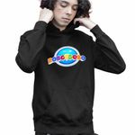 Fashion, accesorii si bijuterii - Copii - Imbracaminte copii - Pulovere si hanorace copii - Hanorac Copii Baieti Robogobo Logo, negru, marime XS Copii - Infinity.ro
