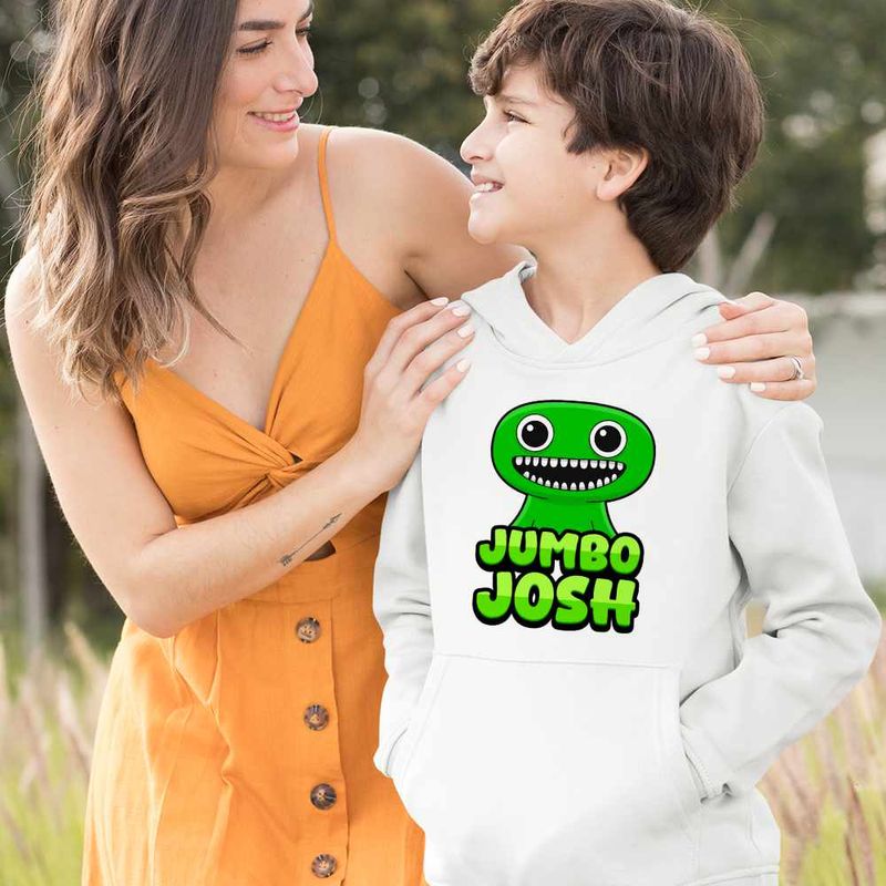 Fashion, accesorii si bijuterii - Copii - Imbracaminte copii - Pulovere si hanorace copii - Hanorac Copii Baieti Banban Jumbo Josh Gradina, alb, marime L Copii - Infinity.ro