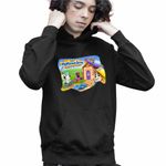 Fashion, accesorii si bijuterii - Copii - Imbracaminte copii - Pulovere si hanorace copii - Hanorac Copii Baieti Pupstruction Action Catelusi Constructori, negru, marime XL Copii - Infinity.ro