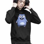 Fashion, accesorii si bijuterii - Copii - Imbracaminte copii - Pulovere si hanorace copii - Hanorac Copii Baieti Leming Grizzy Desene Animate, negru, marime XL Copii - Infinity.ro