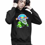 Fashion, accesorii si bijuterii - Copii - Imbracaminte copii - Pulovere si hanorace copii - Hanorac Copii Baieti Robogobo Shelly Robosuit, negru, marime XS Copii - Infinity.ro