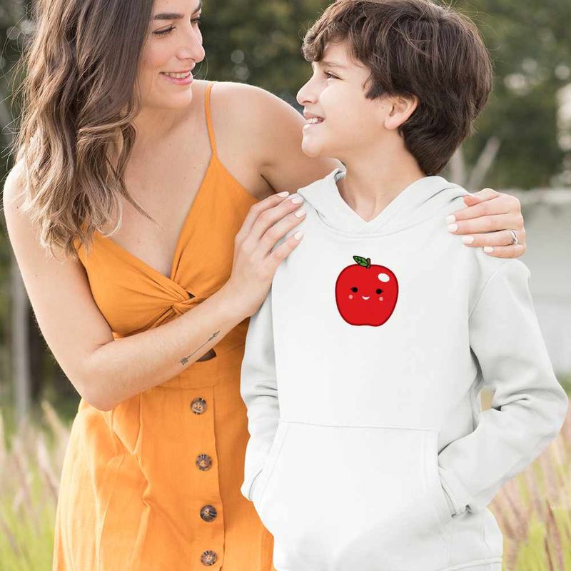 Fashion, accesorii si bijuterii - Copii - Imbracaminte copii - Pulovere si hanorace copii - Hanorac Copii Baieti Squishmallows Mar Fruct, alb, marime XL Copii - Infinity.ro
