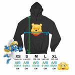 Fashion, accesorii si bijuterii - Copii - Imbracaminte copii - Pulovere si hanorace copii - Hanorac Copii Baieti Winnie the Puh Pooh Cartoon, negru, marime M Copii - Infinity.ro