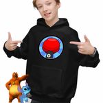Fashion, accesorii si bijuterii - Copii - Imbracaminte copii - Pulovere si hanorace copii - Hanorac Copii Baieti Sprunki Tree Horror Music Game, negru, marime M Copii - Infinity.ro