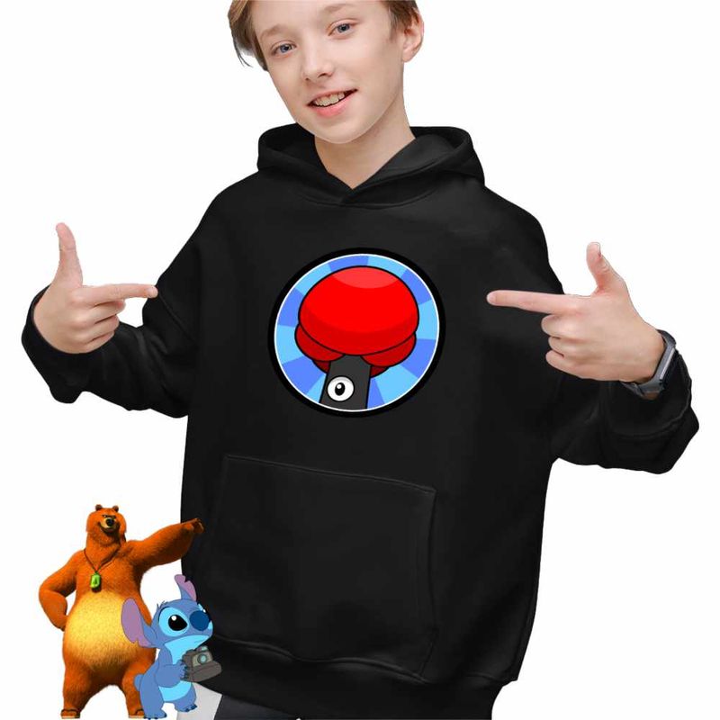 Fashion, accesorii si bijuterii - Copii - Imbracaminte copii - Pulovere si hanorace copii - Hanorac Copii Baieti Sprunki Tree Horror Music Game, negru, marime M Copii - Infinity.ro