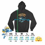 Fashion, accesorii si bijuterii - Copii - Imbracaminte copii - Pulovere si hanorace copii - Hanorac Copii Fete Tralalero Tralala Shark Italian Meme Brainrot Brain Rot, negru, marime M Copii - Infinity.ro