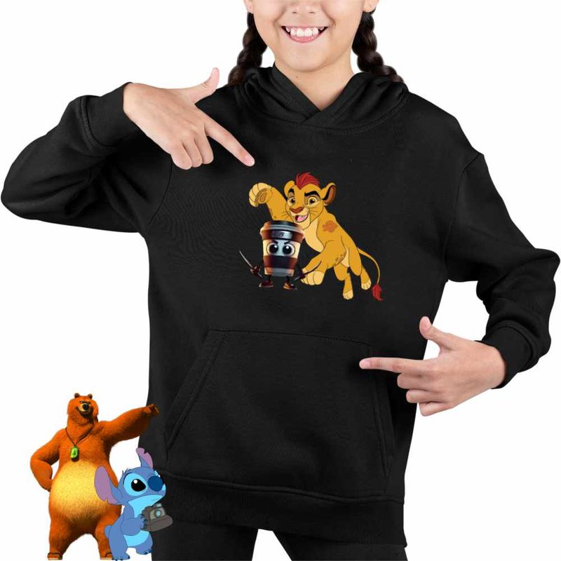 Fashion, accesorii si bijuterii - Copii - Imbracaminte copii - Pulovere si hanorace copii - Hanorac Copii Fete Cappuccino Asassino Garda Felina TikTok, negru, marime XL Copii - Infinity.ro
