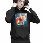 Fashion, accesorii si bijuterii - Copii - Imbracaminte copii - Pulovere si hanorace copii - Hanorac Copii Baieti Trippi Troppi  Italian Meme Brainrot Brain Rot, negru, marime XS Copii - Infinity.ro