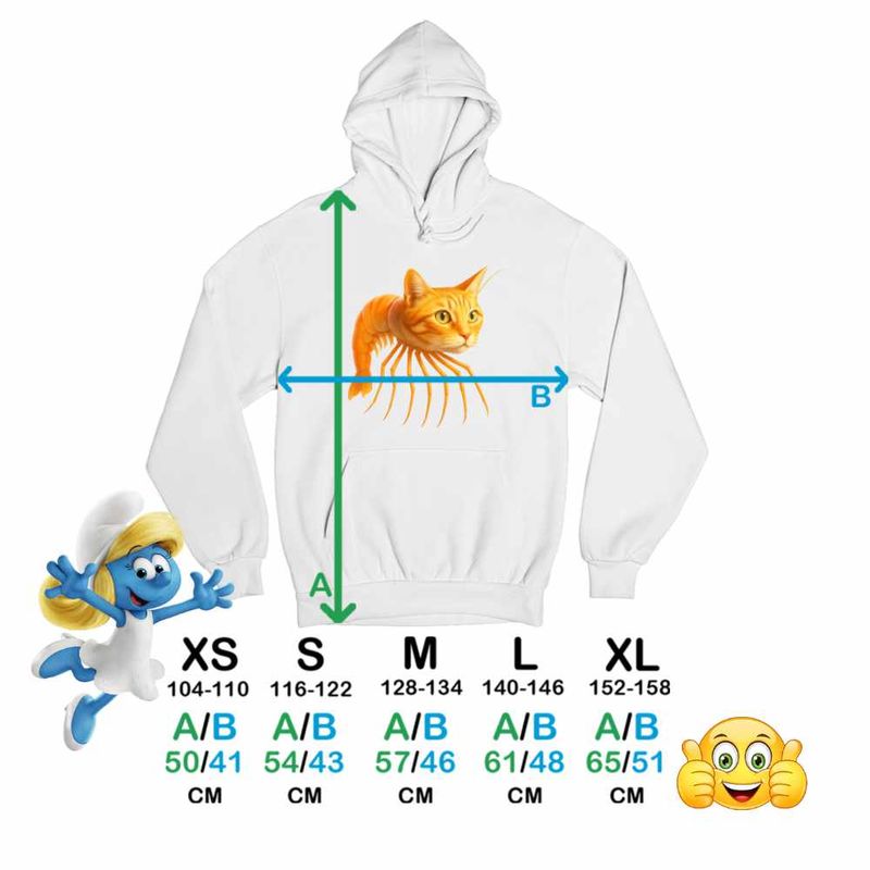 Fashion, accesorii si bijuterii - Copii - Imbracaminte copii - Pulovere si hanorace copii - Hanorac Copii Fete Trippi Troppi Italian Meme Italian Meme Brainrot Brain Rot, alb, marime XL Copii - Infinity.ro