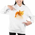 Fashion, accesorii si bijuterii - Copii - Imbracaminte copii - Pulovere si hanorace copii - Hanorac Copii Fete Trippi Troppi Italian Meme Italian Meme Brainrot Brain Rot, alb, marime XL Copii - Infinity.ro