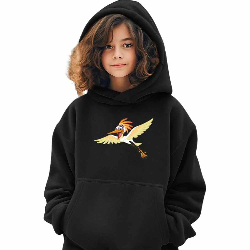 Fashion, accesorii si bijuterii - Copii - Imbracaminte copii - Pulovere si hanorace copii - Hanorac Copii Fete Ono Garda Felina Lion Guard, negru, marime L Copii - Infinity.ro