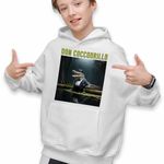 Fashion, accesorii si bijuterii - Copii - Imbracaminte copii - Pulovere si hanorace copii - Hanorac Copii Baieti Don Coccodrillo Italian Meme Brainrot Brain Rot, alb, marime XL Copii - Infinity.ro