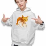 Fashion, accesorii si bijuterii - Copii - Imbracaminte copii - Pulovere si hanorace copii - Hanorac Copii Baieti Trippi Troppi Italian Meme Italian Meme Brainrot Brain Rot, alb, marime L Copii - Infinity.ro