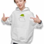 Fashion, accesorii si bijuterii - Copii - Imbracaminte copii - Pulovere si hanorace copii - Hanorac Copii Baieti Squishmallows Fantoma Halloween, alb, marime S Copii - Infinity.ro