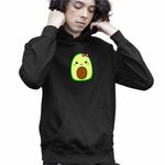 Fashion, accesorii si bijuterii - Copii - Imbracaminte copii - Pulovere si hanorace copii - Hanorac Copii Baieti Squish mallows Avocado, negru, marime M Copii - Infinity.ro