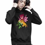 Fashion, accesorii si bijuterii - Copii - Imbracaminte copii - Pulovere si hanorace copii - Hanorac Copii Baieti Owlette Creeper Garda Felina Kion, negru, marime XL Copii - Infinity.ro