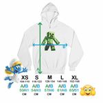 Fashion, accesorii si bijuterii - Copii - Imbracaminte copii - Pulovere si hanorace copii - Hanorac Copii Fete Creeper Vagabond Minecraft, alb, marime XL Copii - Infinity.ro