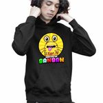 Fashion, accesorii si bijuterii - Copii - Imbracaminte copii - Pulovere si hanorace copii - Hanorac Copii Baieti Gradina lui Banban Yellow Mars, negru, marime XS Copii - Infinity.ro