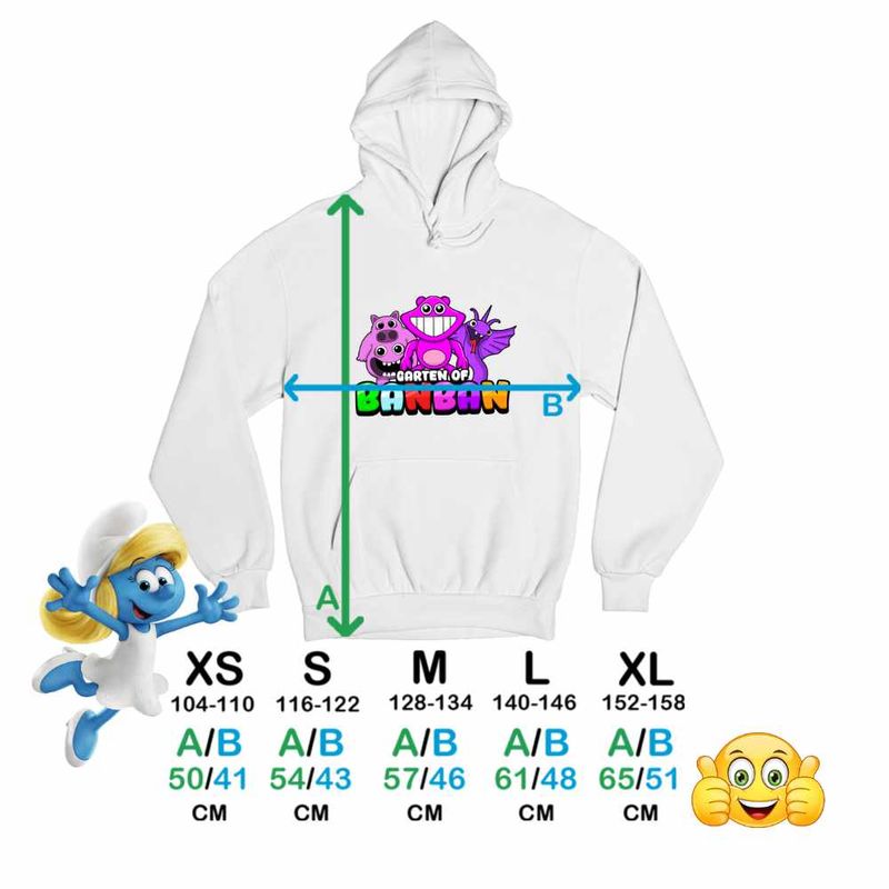 Fashion, accesorii si bijuterii - Copii - Imbracaminte copii - Pulovere si hanorace copii - Hanorac Copii Fete Banban Pigster Larry Steve, alb, marime M Copii - Infinity.ro