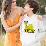 Fashion, accesorii si bijuterii - Copii - Imbracaminte copii - Pulovere si hanorace copii - Hanorac Copii Baieti Banban Seline Melc Gradinita, alb, marime XS Copii - Infinity.ro