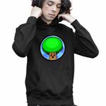 Fashion, accesorii si bijuterii - Copii - Imbracaminte copii - Pulovere si hanorace copii - Hanorac Copii Baieti Sprunki Tree Music Game, negru, marime L Copii - Infinity.ro